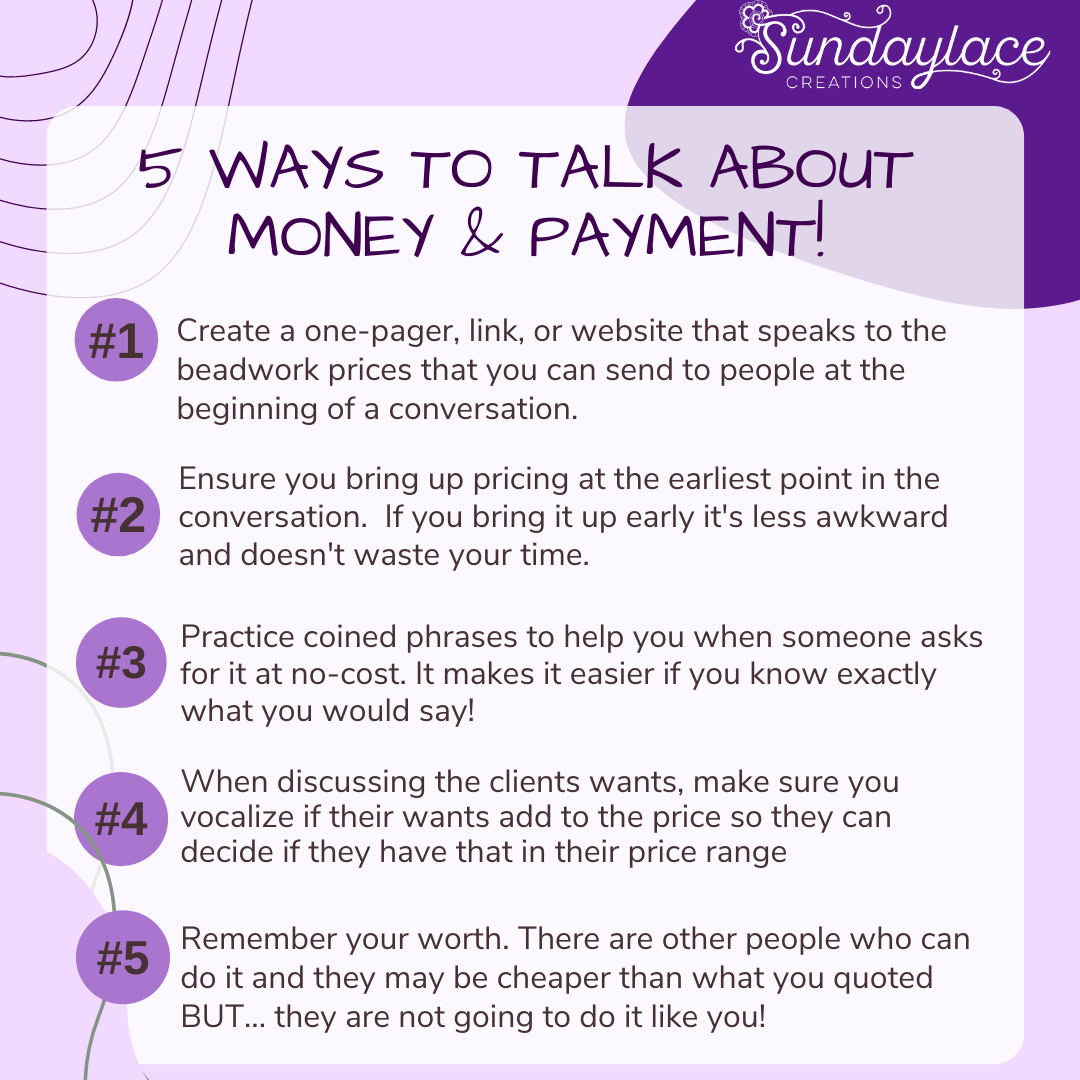5 Ways to Talk about Money & Payment for Bead Artisans