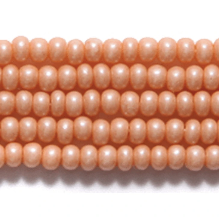 10/0 Beige Terra Pearl Opaque, Preciosa Seed Beads *Limited time Hank 10/0 Preciosa Seed Beads