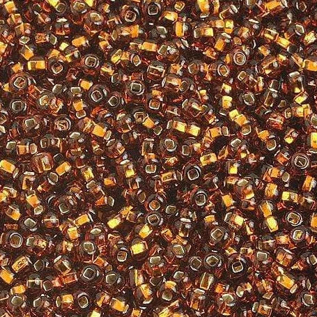 10/0 Brown Silver Lined, Preciosa Seed Beads 10/0 Preciosa Seed Beads