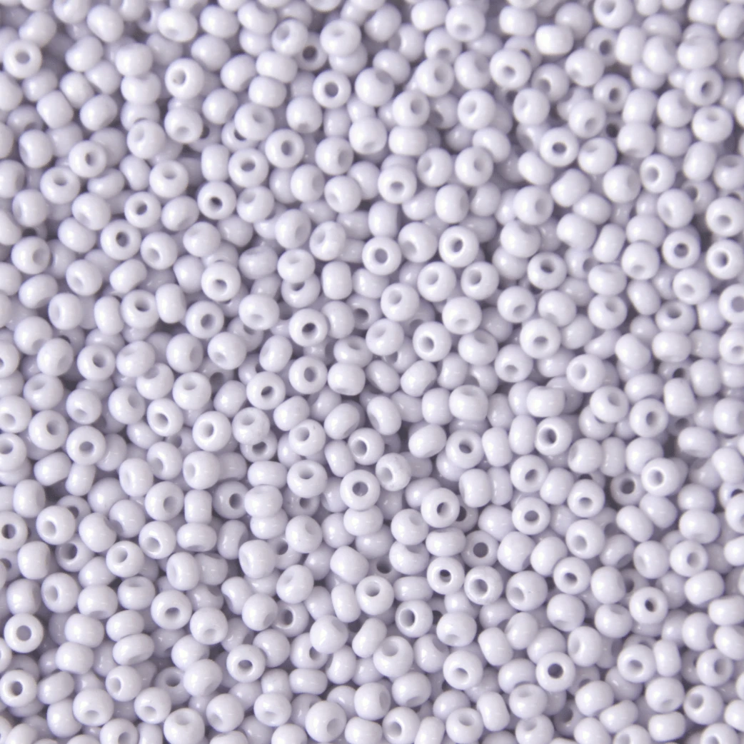 10/0 Light Muted Violet Solgel Opaque, Preciosa Seed Beads *NEW* 10/0 Preciosa Seed Beads