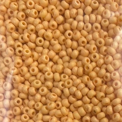 10/0 Orange Matte Opaque, Preciosa Seed Beads 10/0 Preciosa Seed Beads