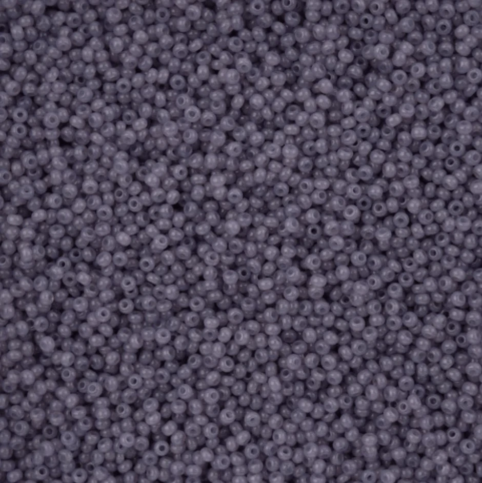 11/0 Alabaster Violet Purple Solgel, Preciosa Seed Beads 22g 11/0 Preciosa Seed Beads
