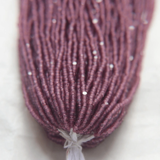 11/0 Charlotte Cut Seed Bead- Matte Amethyst Transparent *10g Hank* Charlotte Cut Seedbeads