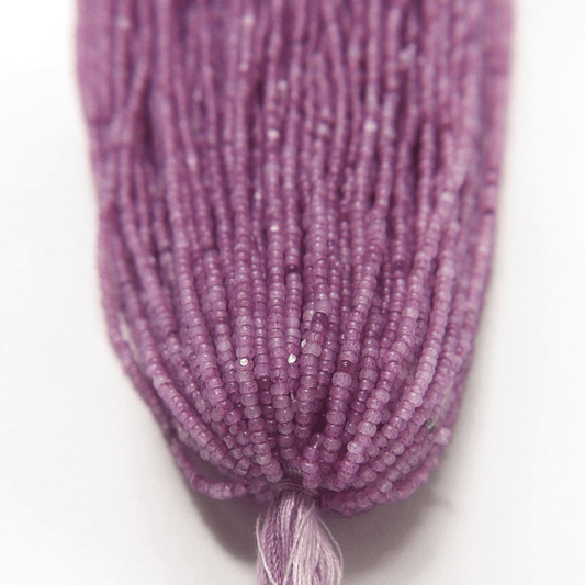 11/0 Charlotte Cut Seed Bead- Opal Amethyst Purple *10g Hank* Charlotte Cut Seedbeads