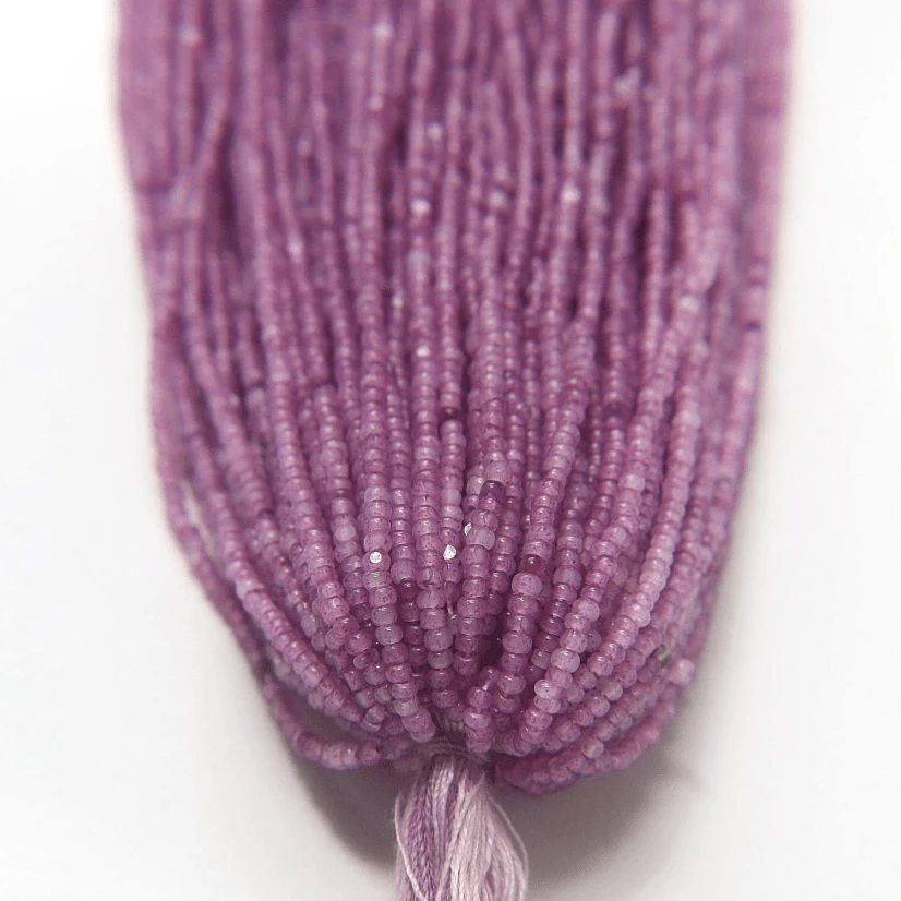 11/0 Charlotte Cut Seed Bead- Opal Amethyst Purple *10g Hank* Charlotte Cut Seedbeads