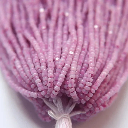 11/0 Charlotte Cut Seed Bead- Opal Neon Orchid Pink 10g (Loose) Charlotte Cut Seedbeads