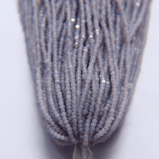 11/0 Charlotte Cut Seed Bead- Premium Smoky Mauve Opal *10g Hank* Charlotte Cut Seedbeads