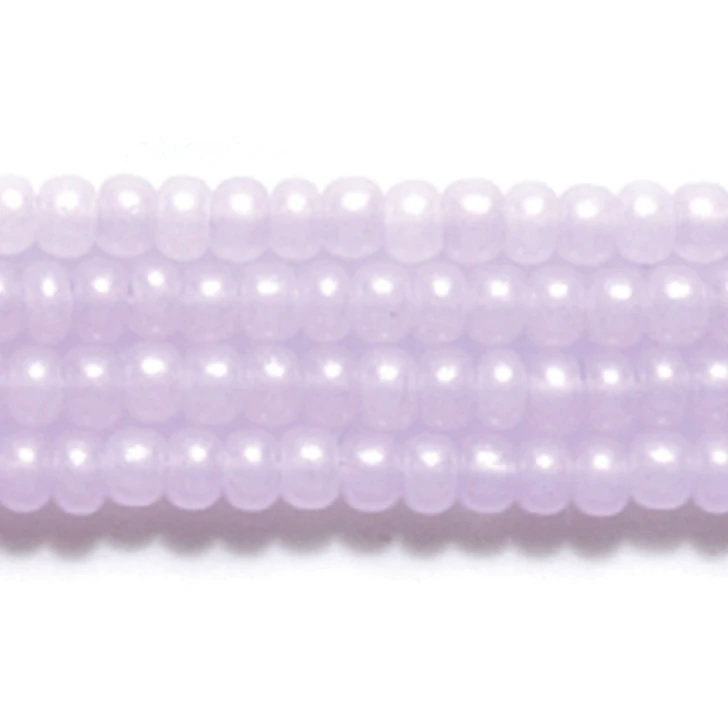 11/0 Lavender Opal Pearl Terra Preciosa Seed Beads *Limited time Hank 2023* 10/0 Preciosa Seed Beads
