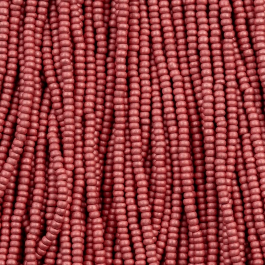 11/0 Violet Orchid Terra Metallic Matte, Preciosa Seed Bead (22g) 11/0 Preciosa Seed Beads