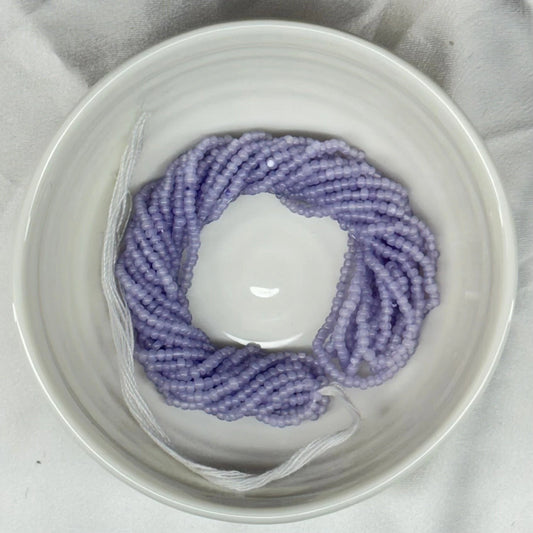 11/0 Charlotte Cut Seed Bead- Premium Smoky Mauve Opal *10g Hank* India Sheen Charlotte Cut Seedbeads