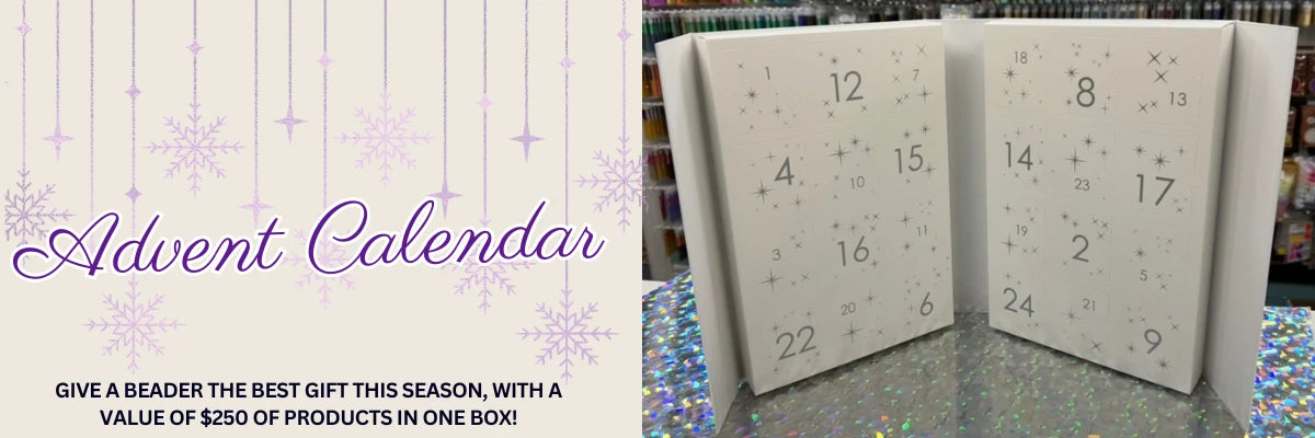 WOW…. A Christmas Beaders Advent Mystery Box🎄 🎁 - PRE-ORDER SHIPS NOVEMBER 10, 2026 PROMOTION Sundaylace Creations & Bling