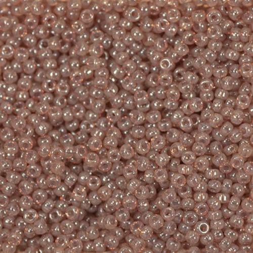 15/0 Miyuki Seed Bead Peach Blush Opaque (2371v) (22g) 15/0 Seed Beads