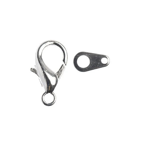 Must Have Findings - Lobster Clasp Set 15mm 6pcs Silver, New Beader Basics Sundaylace Creations & Bling