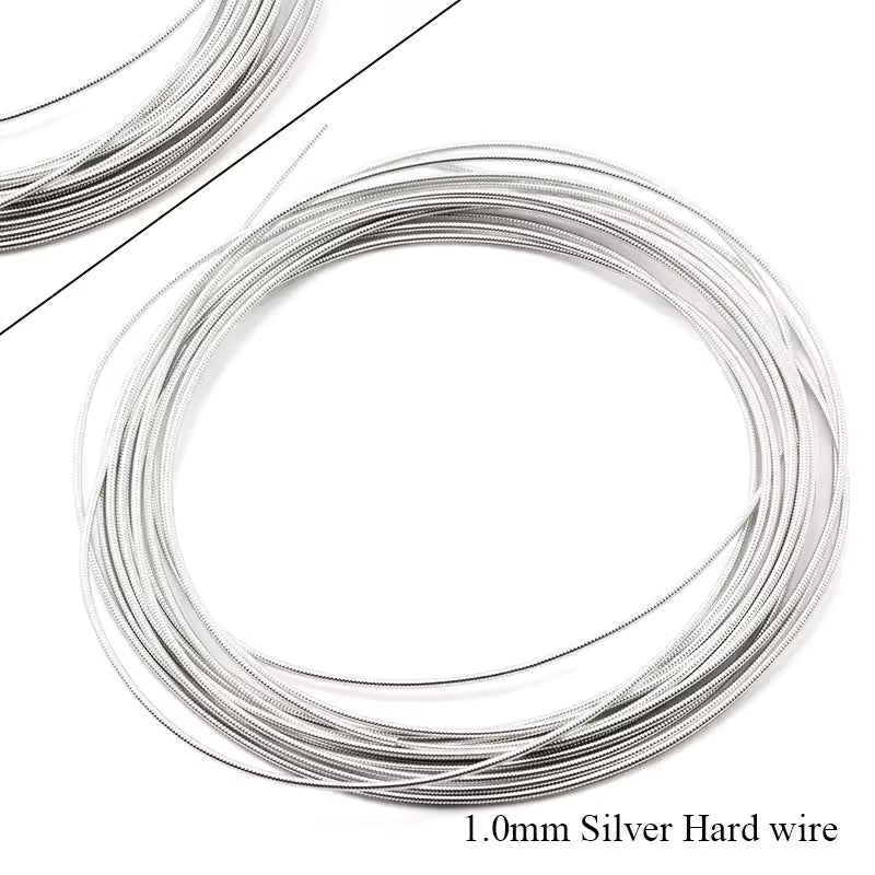 1mm Silver Fancy Smooth French Wire (10g), Promotions French Wire