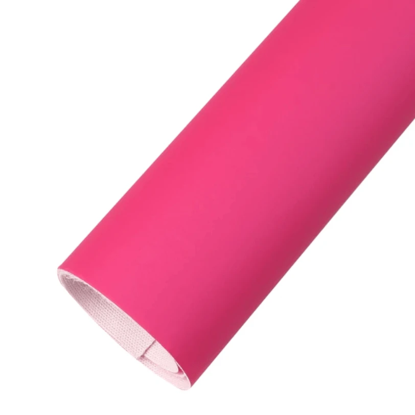 20*33cm Dolly Pink Smooth Sheepskin Smooth Thin Texture, Long Leatherette Sheet Basics Leather & Vinyl