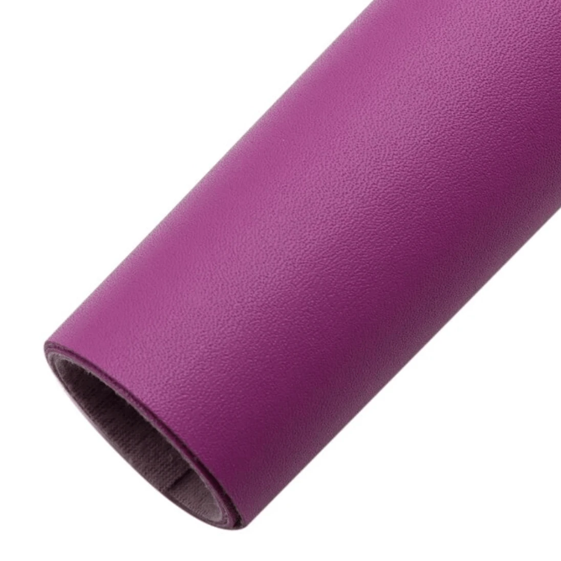 20*33cm Mulberry Pink Smooth Sheepskin Faux Leather Texture, Long Leatherette Sheet Basics Leather & Vinyl
