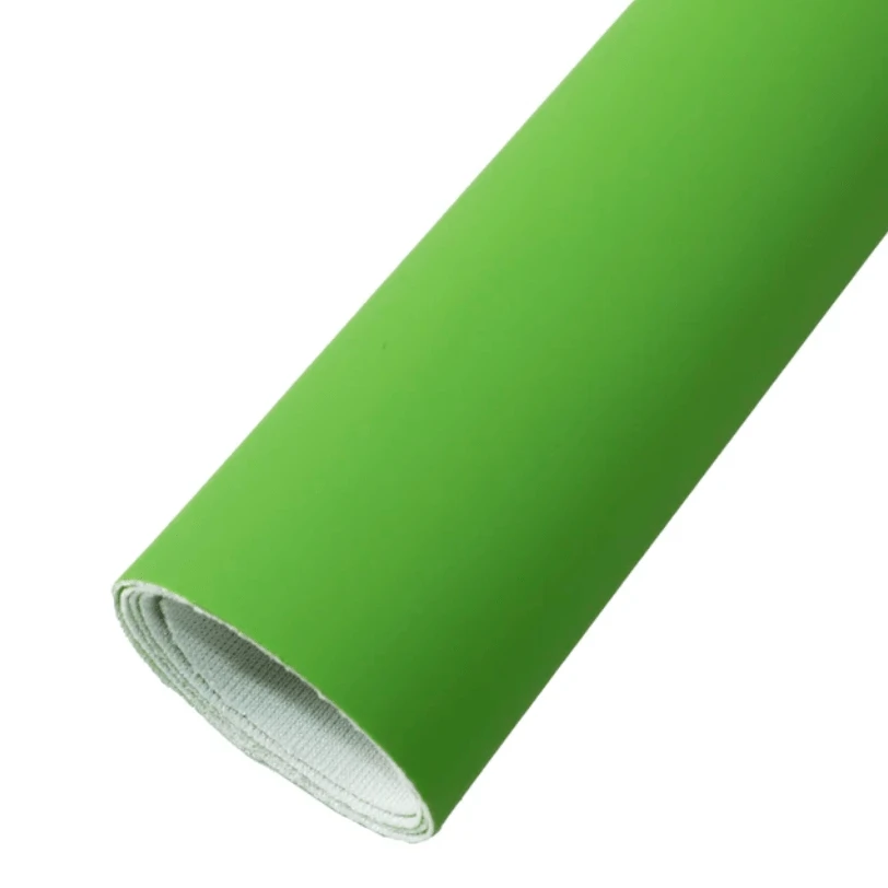 20*33cm Spring Green Smooth Sheepskin Smooth Thin Texture, Long Leatherette Sheet Basics Leather & Vinyl