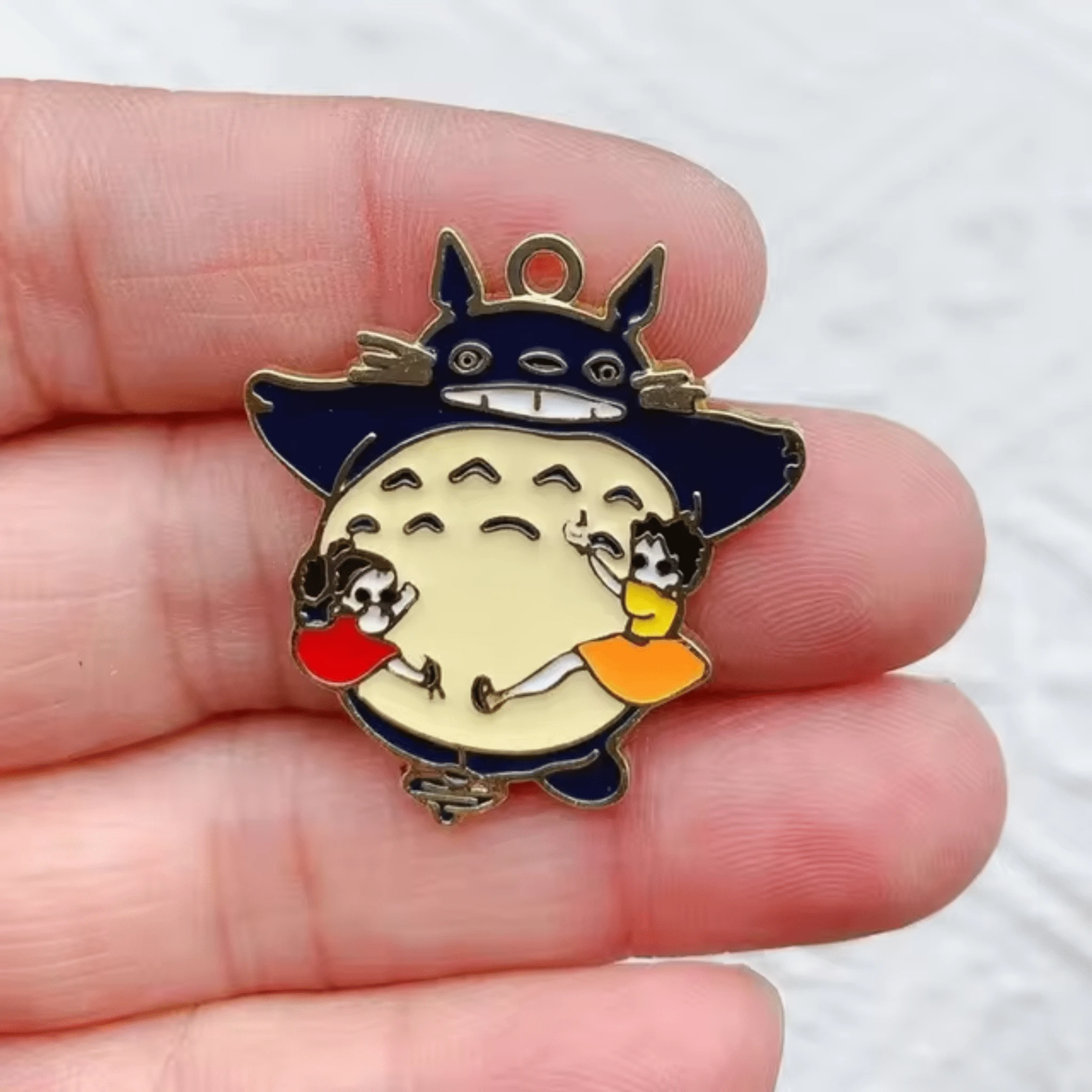 20*33mm My Neighbour Totoro, one hole Metal Charm, Resin Gem
(Sold in Pair) Basics