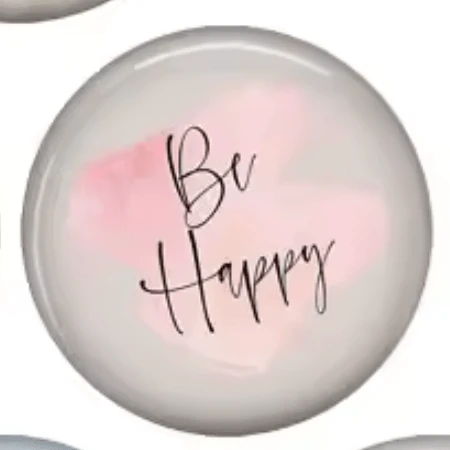 20mm Inspirational Quotes, Glue on, Resin Gem (Sold In Pair) Resin Gems