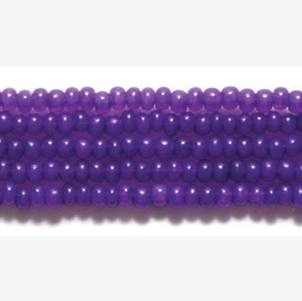 11/0 Silk Purple Preciosa Seed Beads *Hank 11/0 Preciosa Seed Beads