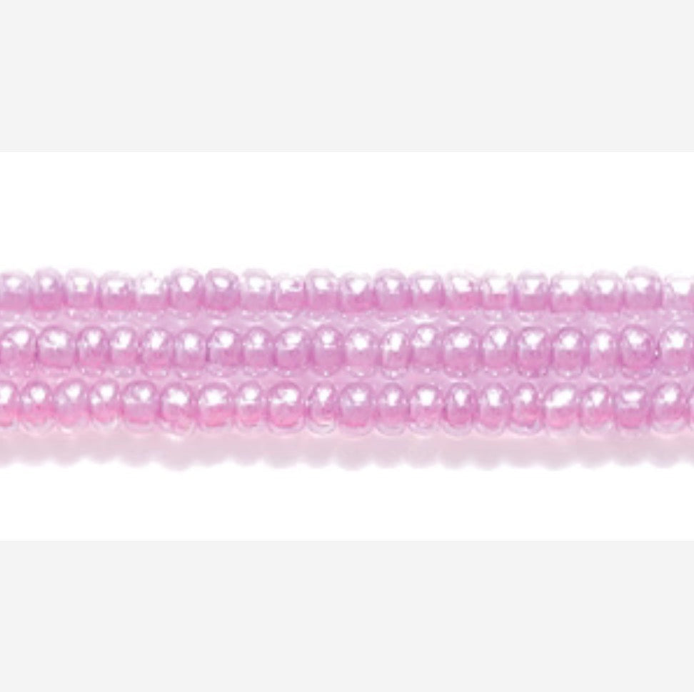11/0 Colour Lined Dark Purple, Preciosa Seed Beads *Hank 11/0 Preciosa Seed Beads