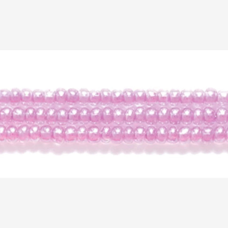 11/0 Colour Lined Dark Purple, Preciosa Seed Beads *Hank 11/0 Preciosa Seed Beads