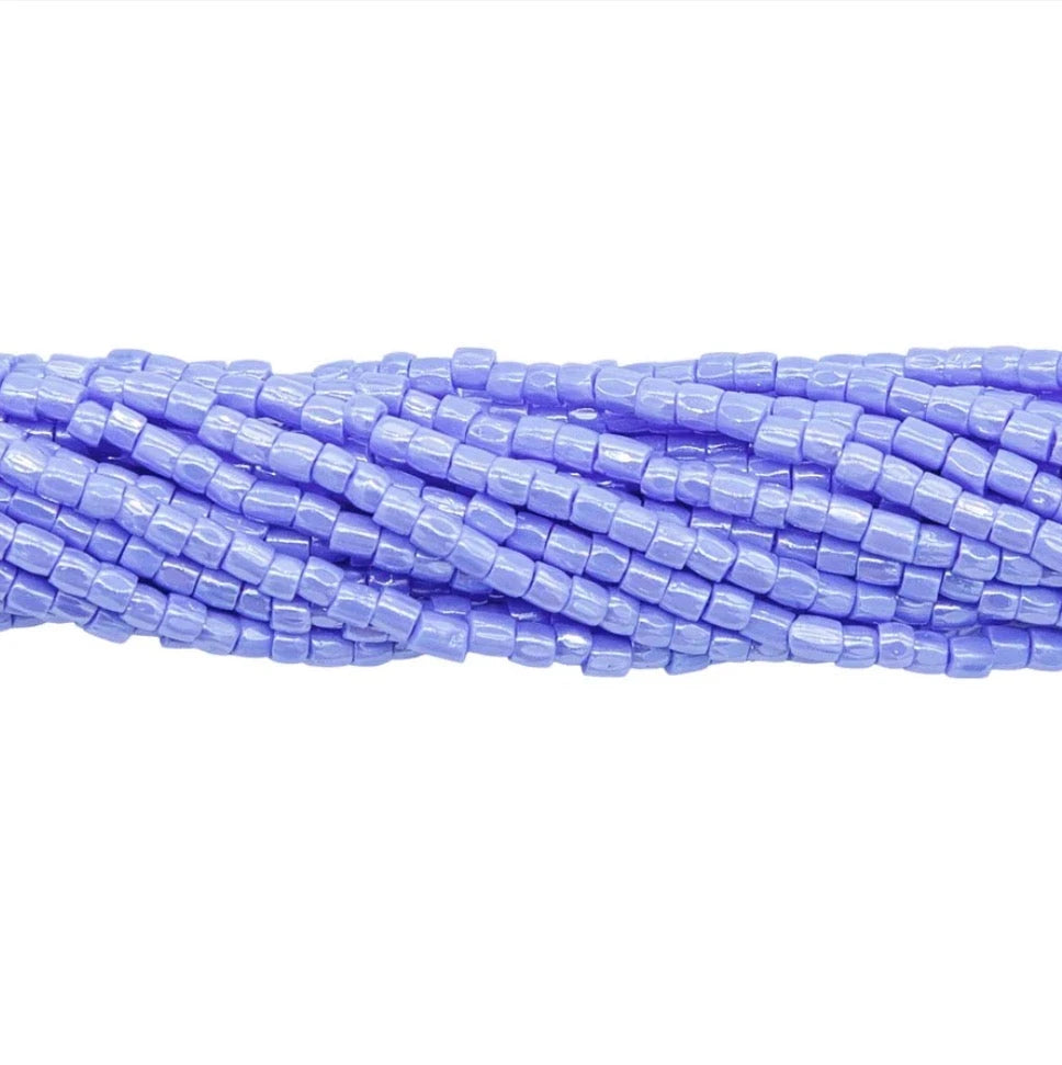 3 Cut 9/0 Beads Opaque Pale Blue SFINX *HANK 9SC370 Tri-Cut Beads Preciosa