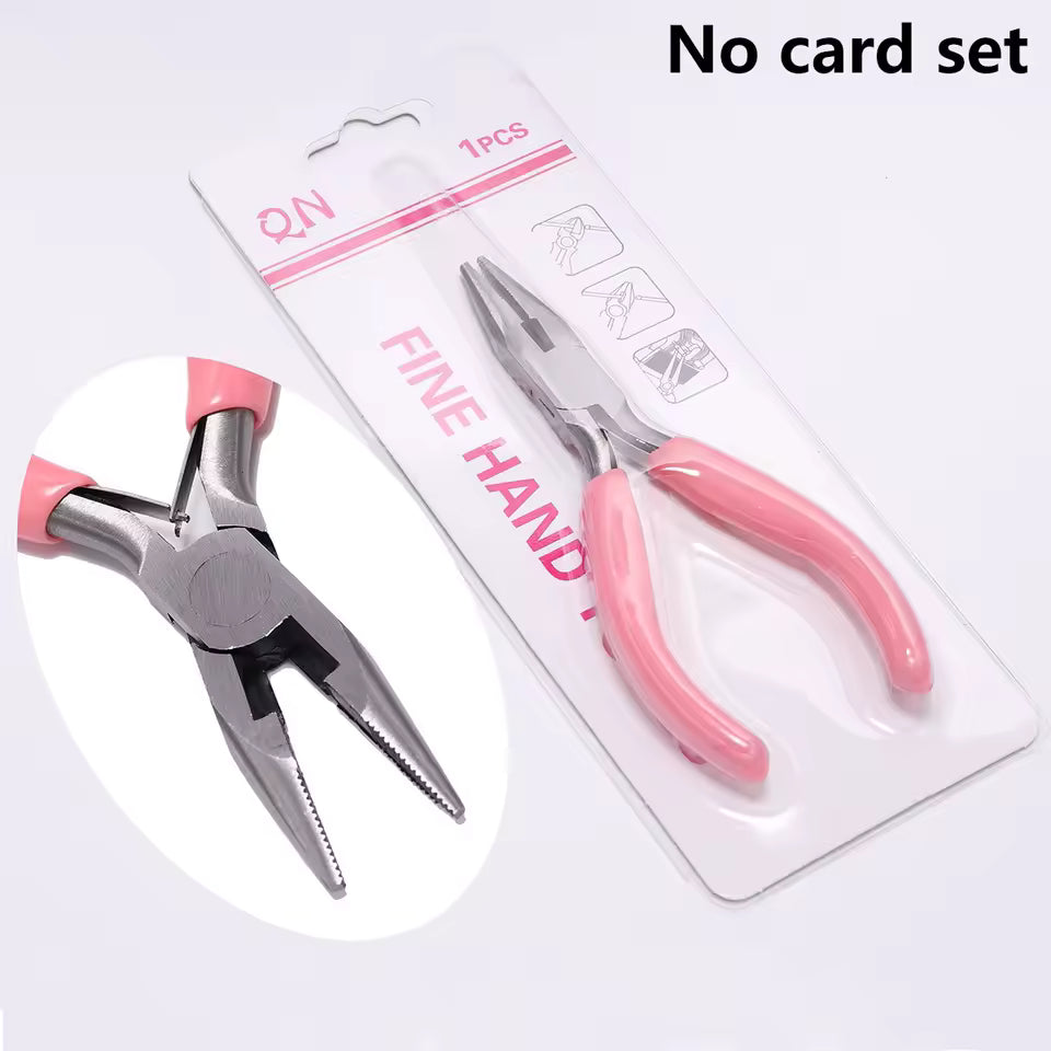4 Inch Pink Metal Pliers Smooth, New Beader Basics Sundaylace Creations & Bling
