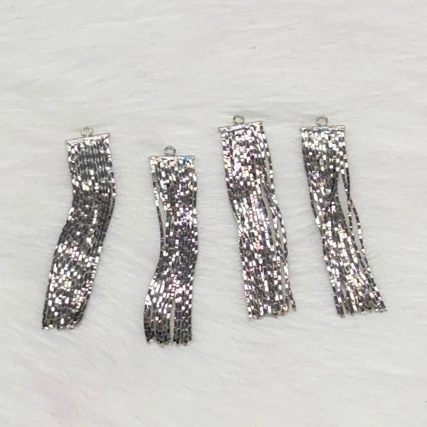 9*47mm Tassel Cordial Design Earring with holes, Earring Finding, Basics (Sold in pair) Basics