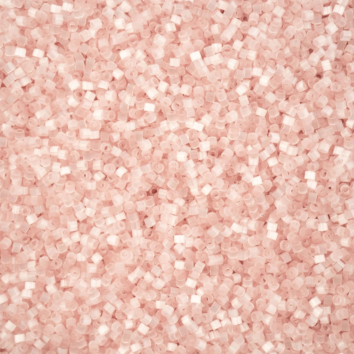Delica 11/0 RD Pale Pink Silk Satin (0675v) *NEW Miyuki Delica Beads