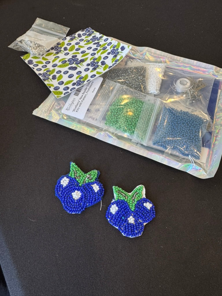 "Blueberry" New Beader Starter Kits with Pattern, Promotions Sundaylace Creations & Bling