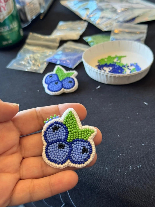 "Blueberry" New Beader Starter Kits with Pattern, Promotions Sundaylace Creations & Bling