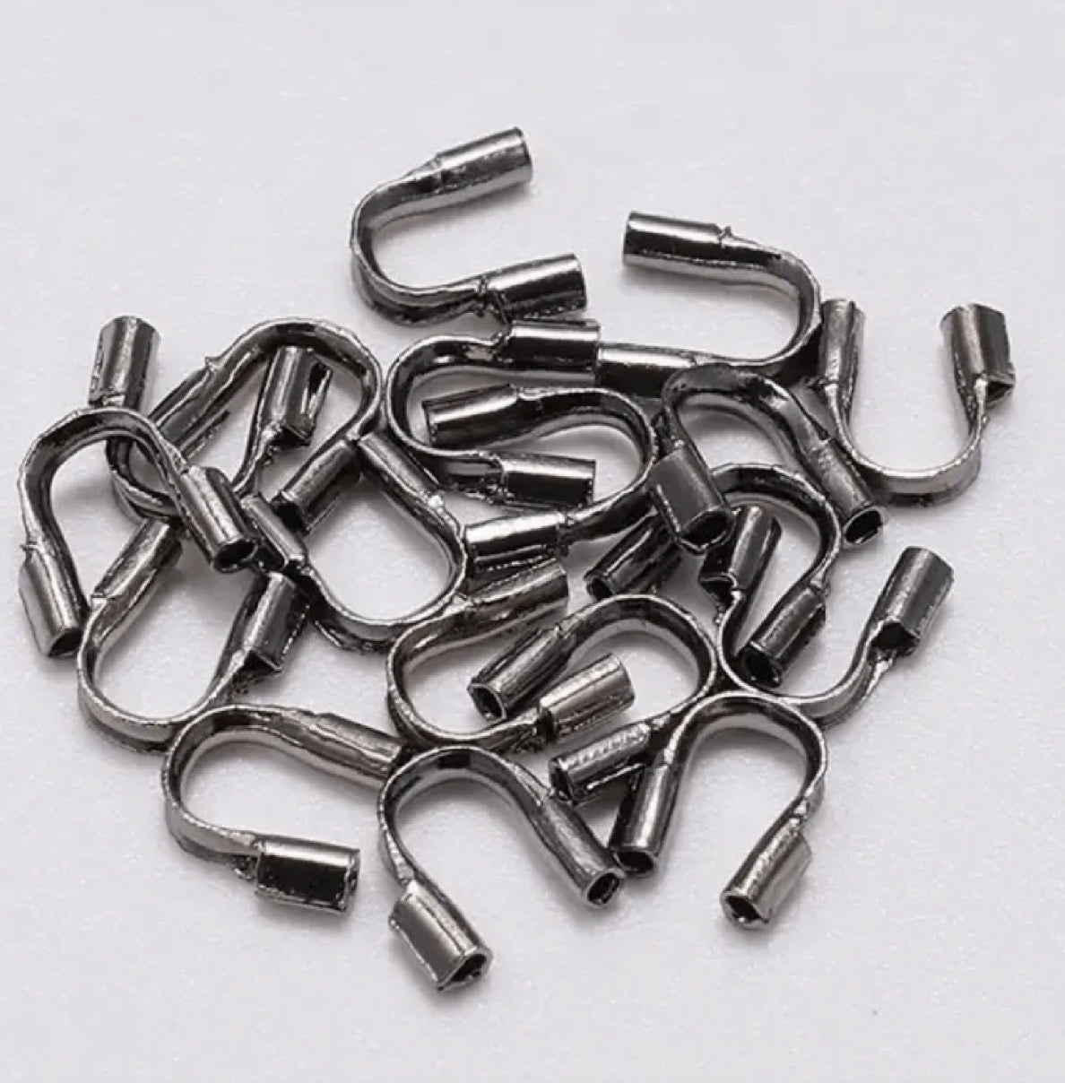 4*5mm Gunmetal Wire Guardians, Metal Findings *200pcs Basics