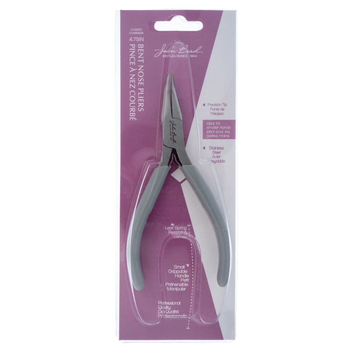 Classic Slim 4.75in Bent Nose Pliers, New Beaders Basics Sundaylace Creations & Bling
