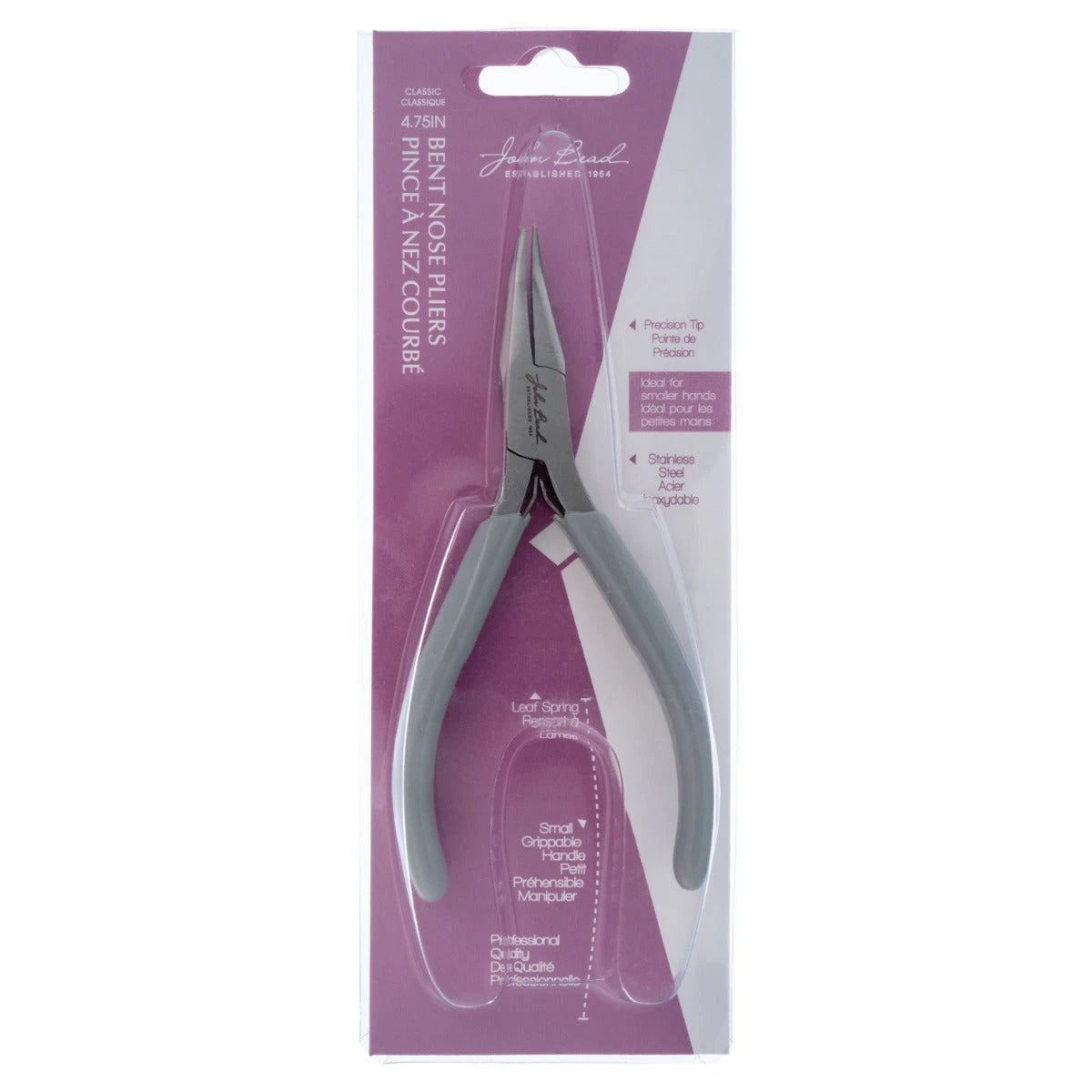 Classic Slim 4.75in Bent Nose Pliers, New Beaders Basics Sundaylace Creations & Bling