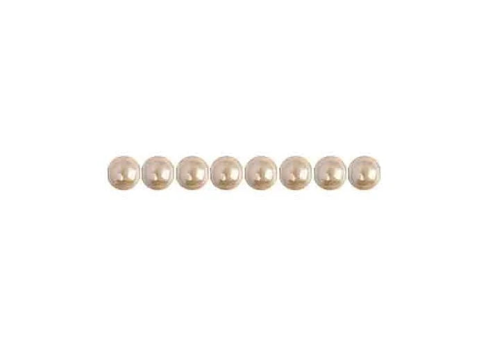 Miracle Bead Round 4mm Transparent Champagne, 100pcs 6/0 Pony Beads