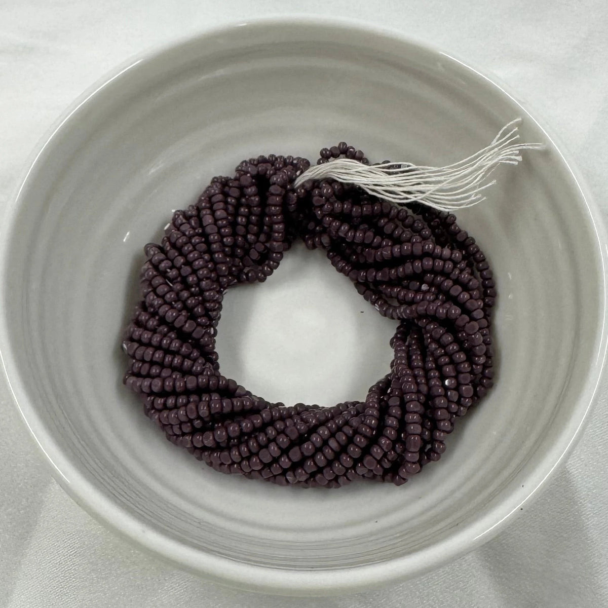 11/0 Charlotte Cut Seed Bead- Opaque Amethyst Purple *10g Hank* India Sheen Charlotte Cut Seedbeads
