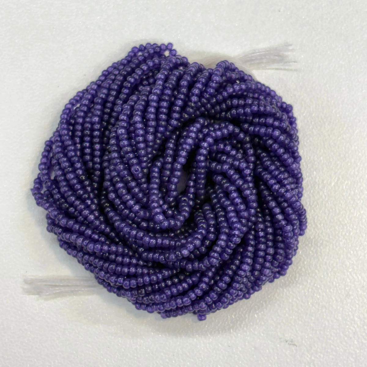 13/0 Charlotte Cut Czech Seed Bead - PURPLE VELVET 10g India Sheen Charlotte Cut Seedbeads
