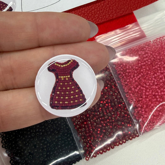 "Red Dress" Beading Starter Kits, New Beaders Basics Sundaylace Creations & Bling