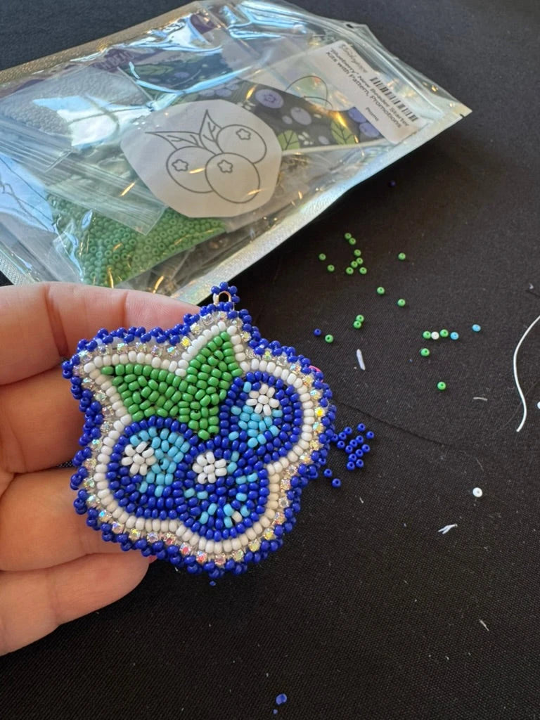 "Blueberry" New Beader Starter Kits with Pattern, Promotions Sundaylace Creations & Bling