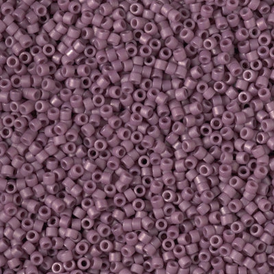 Delica 11/0 Matte Opaque Glazed Twilight Lavender (2295-1v) (5.2g) Miyuki Delica Beads