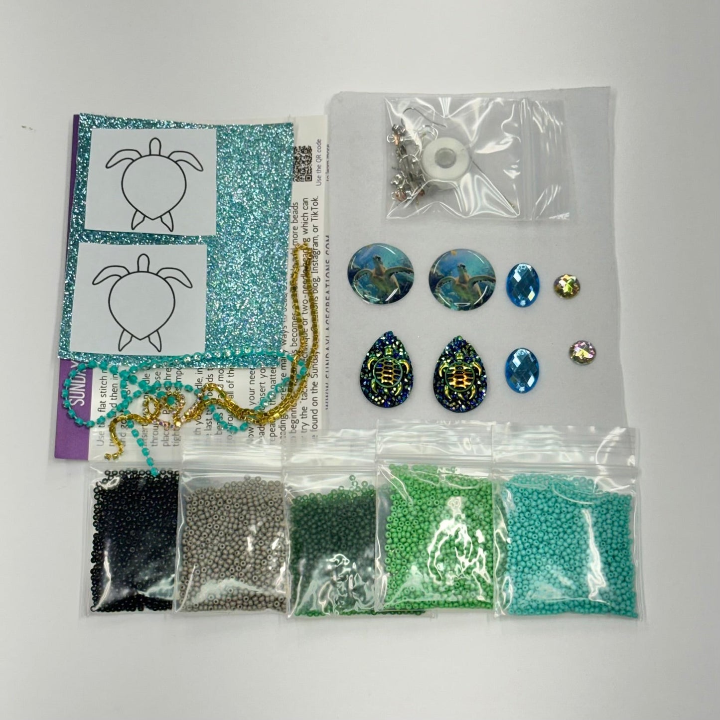 "Turtle" New Beader Starter, Custom Cab, Promotions Sundaylace Creations & Bling