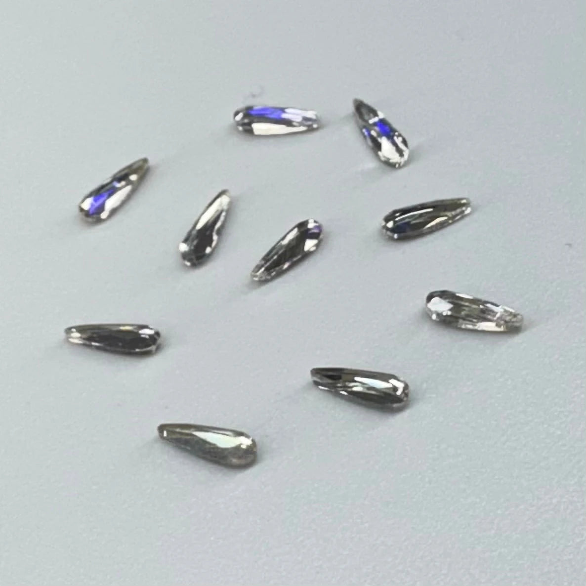 3*5mm Water Droplet, Glass Gem (Sold in Pair) Sundaylace Creations & Bling