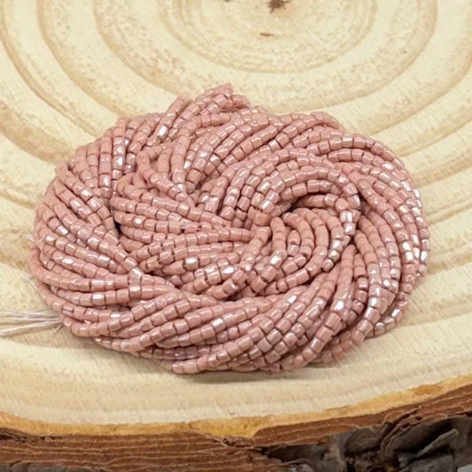 3 Cut 9/0 Beads, Rose SFINX Luster Opaque *Limited time Hank* 9SC392-A1 Tri-Cut Beads Preciosa