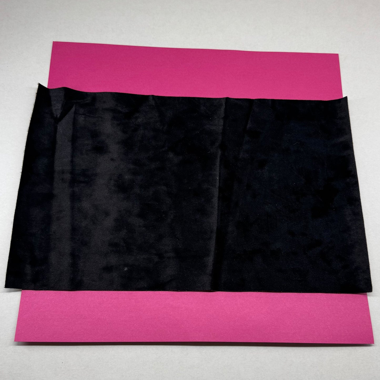 20*30cm Black Velvet Backing for Beadwork, Leatherette Sheet Sundaylace Creations & Bling