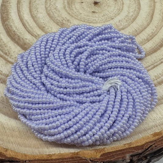 10/0 Soft Lavender LUSTER Opaque, Preciosa Seed Beads *Limited time Hank 10/0 Preciosa Seed Beads