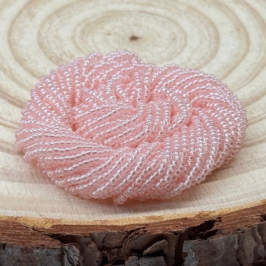 10/0 Pink Pearl Lined Color Preciosa Seed Beads *Limited time Hank #10SB691-LP 10/0 Preciosa Seed Beads