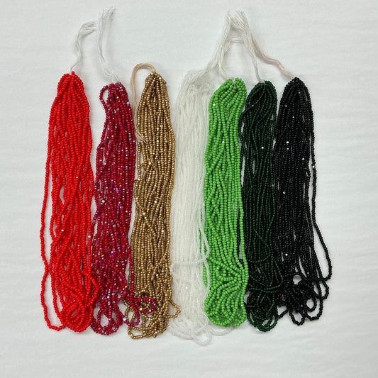 "Old Christmas" 11/0 Charlotte Bead Set 7 x 10g, Promotions Sundaylace Creations & Bling