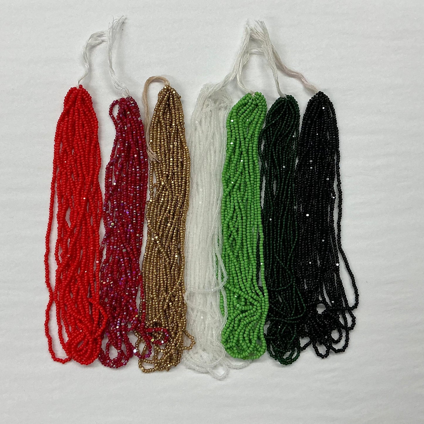 "Old Christmas" 11/0 Charlotte Bead Set 7 x 10g, Promotions Sundaylace Creations & Bling