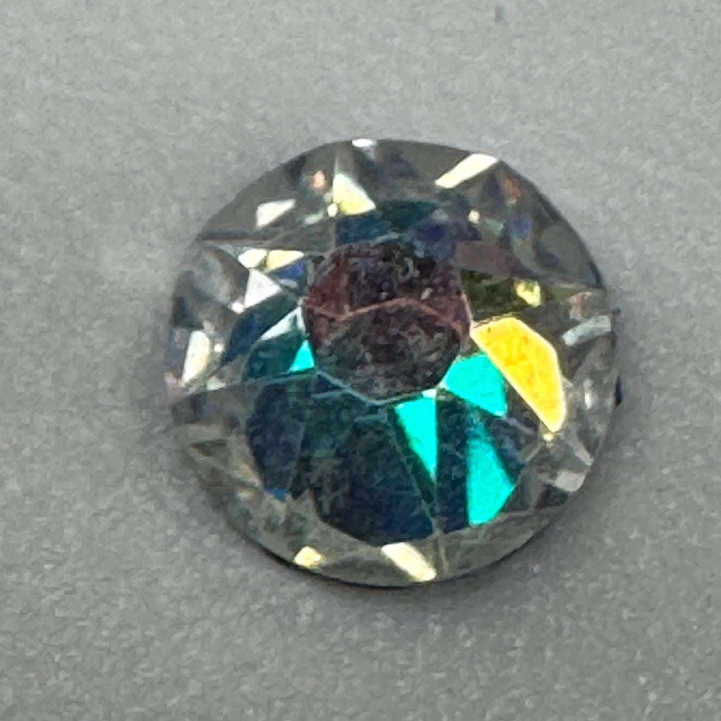 6mm Clear Flat Top Burst Rivoli Hotfix, Glass Gem (Sold in Pair) Sundaylace Creations & Bling